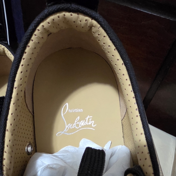 Christian Louboutin Black Red Bottoms Men 44 (10.5-11) - Picture 5 of 7